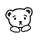 キャラクターアイコン：クマ